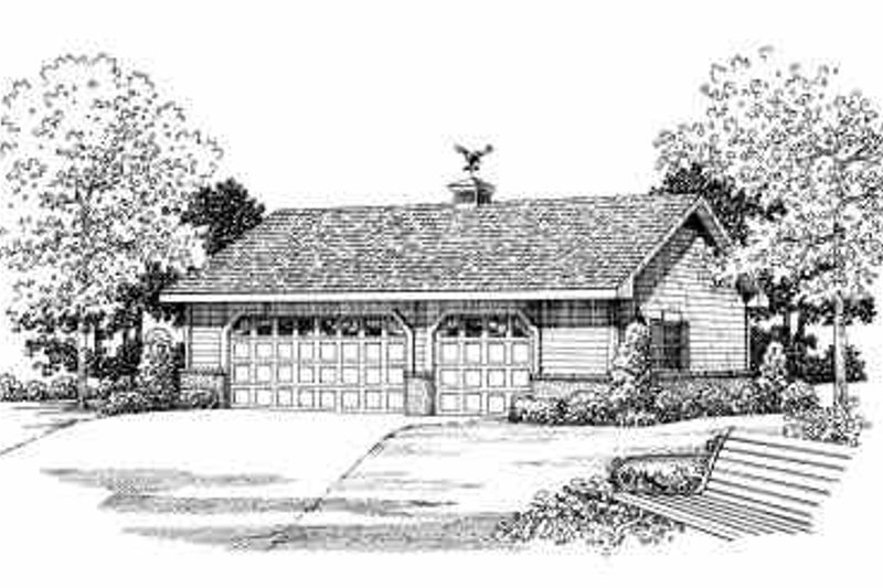 Architectural House Design - Traditional Exterior - Front Elevation Plan #72-278
