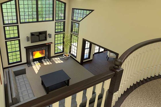 Exterior - Other Elevation 2 for Country House Plan #57-606 - 4 bed, 3.5 bath