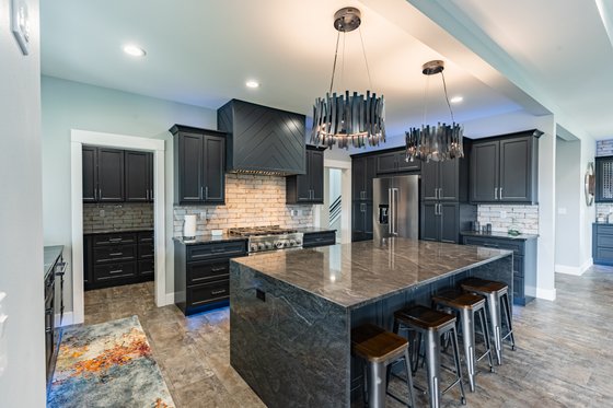 Interior - Kitchen 2 for Contemporary House Plan #1070-153 - 3 bed, 2.5 bath