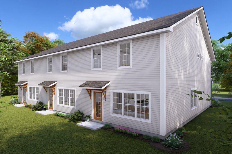 Architectural House Design - Exterior - Other Elevation 2 for Cottage House Plan #513-2252 - 9 bed, 7.5 bath