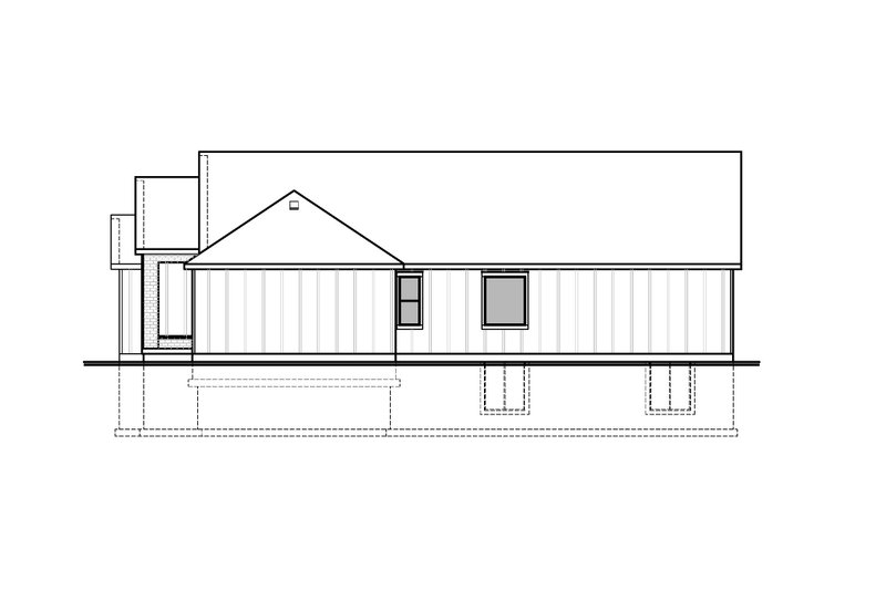 House Blueprint - Exterior - Other Elevation 1 for Farmhouse House Plan #1073-53 - 3 bed, 2.5 bath
