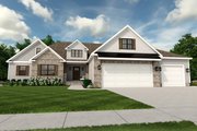 Craftsman Style House Plan - 4 Beds 2.5 Baths 2472 Sq/Ft Plan #1089-5 