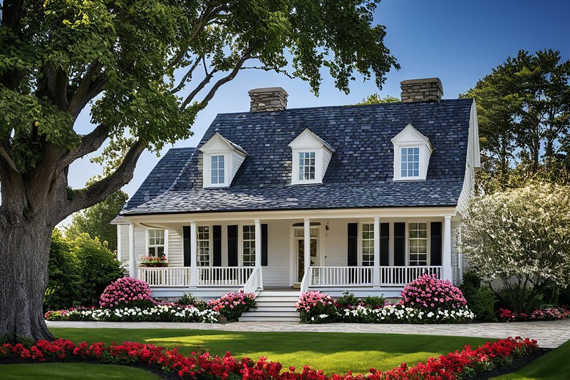 House Blueprint - Photo for Country House Plan #137-125 - 3 bed, 3 bath