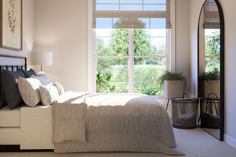 Home Plan - Interior - Bedroom 1 for Traditional House Plan #455-82 - 3 bed, 2 bath