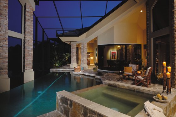 Exterior - Covered Porch for Contemporary House Plan #930-507 - 4 bed, 4.5 bath
