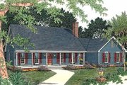 Country Style House Plan - 3 Beds 2.5 Baths 2190 Sq/Ft Plan #406-151 
