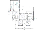 Craftsman Style House Plan - 4 Beds 3.5 Baths 3251 Sq/Ft Plan #1116-33 Floor 