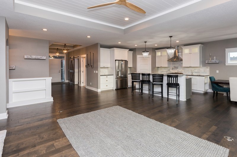 Dream House Plan - Interior - Entry 1 for Ranch House Plan #70-1485 - 3 bed, 2 bath