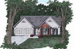 Traditional Exterior - Front Elevation Plan #129-142