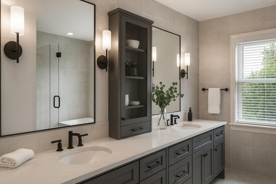 Interior - Master Bathroom for Farmhouse House Plan #928-414 - 3 bed, 3 bath