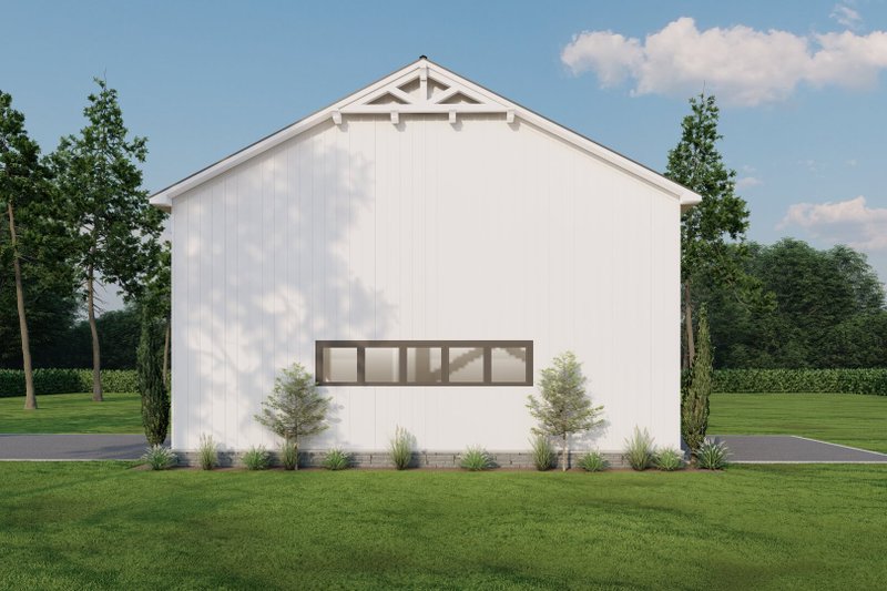 House Plan Design - Exterior - Other Elevation 1 for Barndominium House Plan #923-355 - 5 bed, 5.5 bath