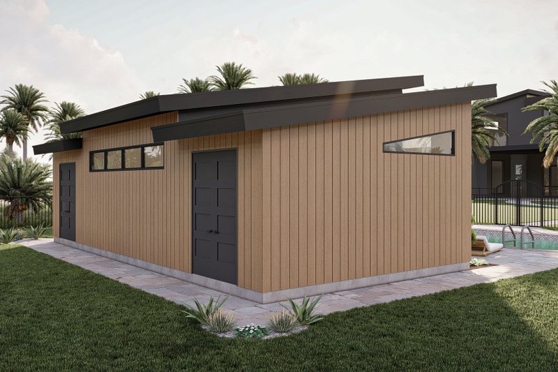 Modern Style House Plan - 0 Beds 1 Baths 792 Sq/Ft Plan #455-651 ...