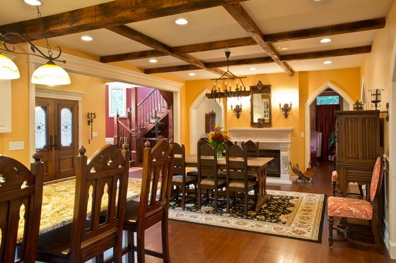 Interior - Dining Room for Craftsman House Plan #928-244 - 3 bed, 2.5 bath