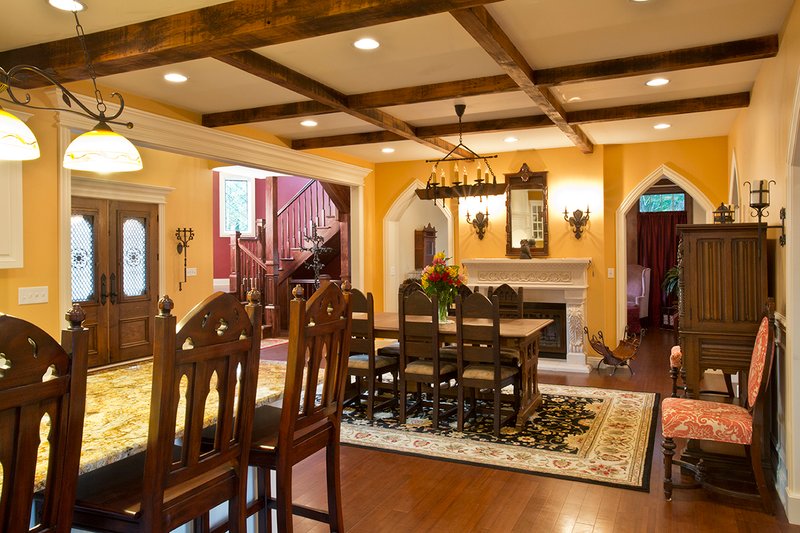 Home Plan - Interior - Dining Room for Craftsman House Plan #928-244 - 3 bed, 2.5 bath