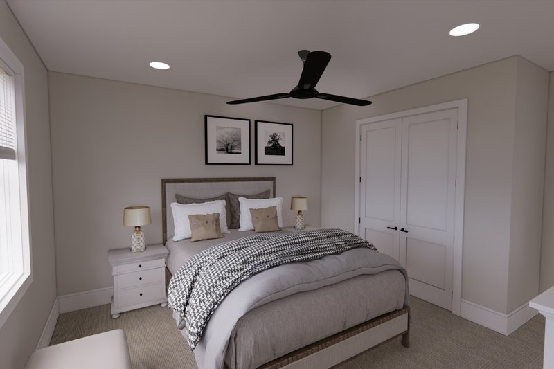 House Plan Design - Interior - Bedroom 1 for Country House Plan #51-1567 - 3 bed, 2.5 bath
