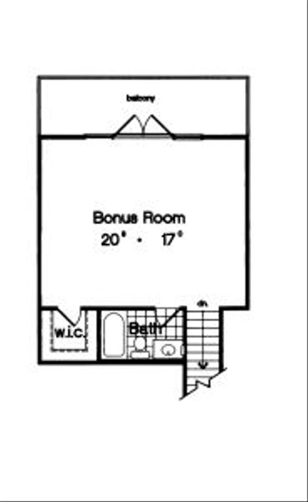 European Floor Plan - Other Floor Plan #417-408