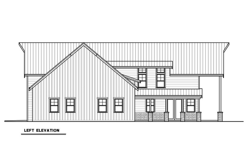 Home Plan - Exterior - Other Elevation 1 for Barndominium House Plan #1070-218 - 2 bed, 2.5 bath