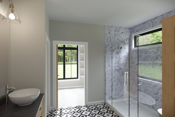 Interior - Master Bathroom 1 for Farmhouse House Plan #1089-49 - 3 bed, 4.5 bath