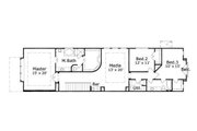 European Style House Plan - 3 Beds 2.5 Baths 2607 Sq/Ft Plan #411-692 