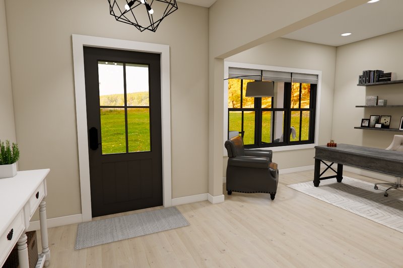 House Design - Interior - Entry 1 for Farmhouse House Plan #51-1360 - 4 bed, 3.5 bath