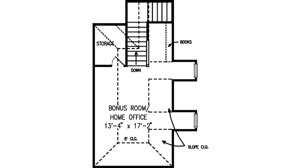 Bungalow Floor Plan - Other Floor Plan #410-268