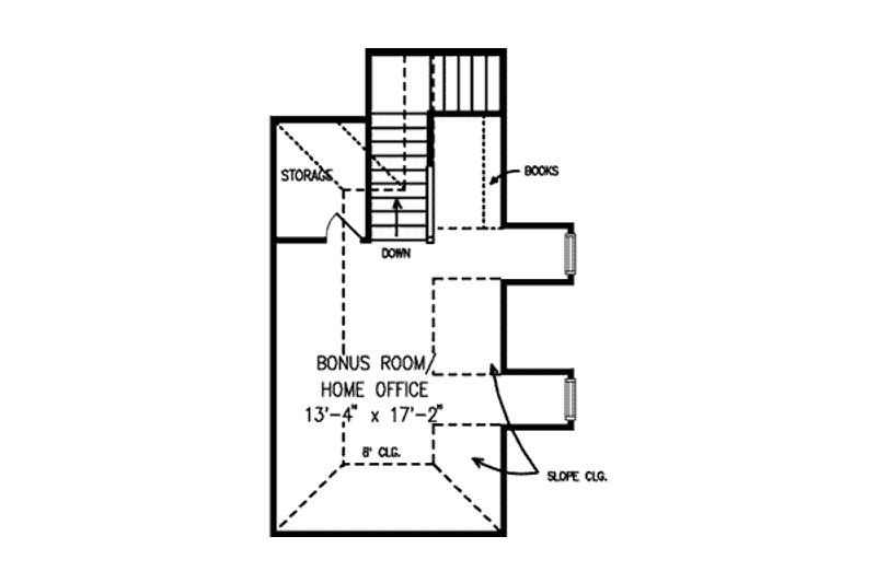 Dream House Plan - Floor Plan - Other Floor for Bungalow House Plan #410-268 - 3 bed, 3.5 bath