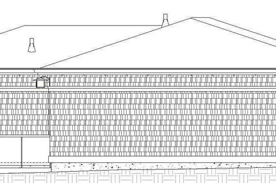 Exterior - Other Elevation 1 for Craftsman House Plan #895-140 - 2 bed, 2 bath