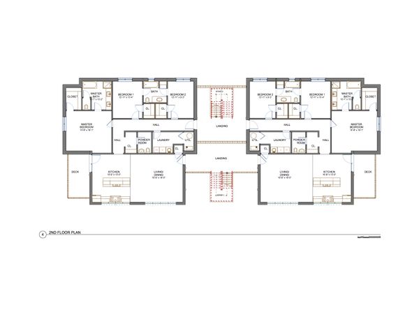 Home Plan - Contemporary Floor Plan - Main Floor Plan #535-14
