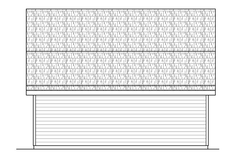 House Blueprint - Exterior - Other Elevation 1 for Country House Plan #124-997, 0 bath