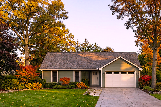 Exterior - Front Elevation for Traditional House Plan #30-146 - 3 bed, 2 bath