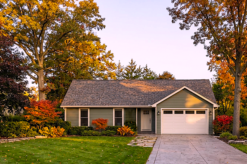 Exterior - Front Elevation 2 for Traditional House Plan #30-146 - 3 bed, 2 bath