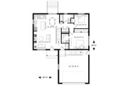Country Style House Plan - 2 Beds 2 Baths 1040 Sq/Ft Plan #23-2697 