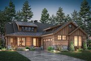 Craftsman Style House Plan - 3 Beds 2.5 Baths 2476 Sq/Ft Plan #1070-105 Exterior 