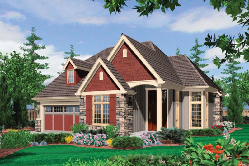 Home Plan - Photo 3 for Traditional House Plan #48-526 - 3 bed, 2.5 bath
