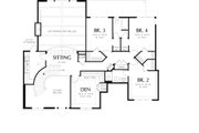 European Style House Plan - 4 Beds 3.5 Baths 4064 Sq/Ft Plan #48-618 