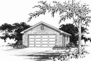 Traditional Exterior - Front Elevation Plan #22-439