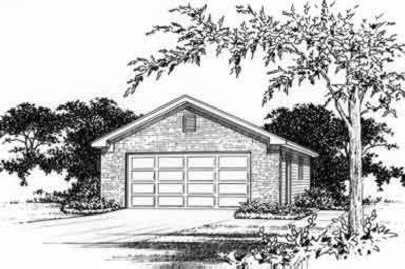 Home Plan - Traditional Exterior - Front Elevation Plan #22-439