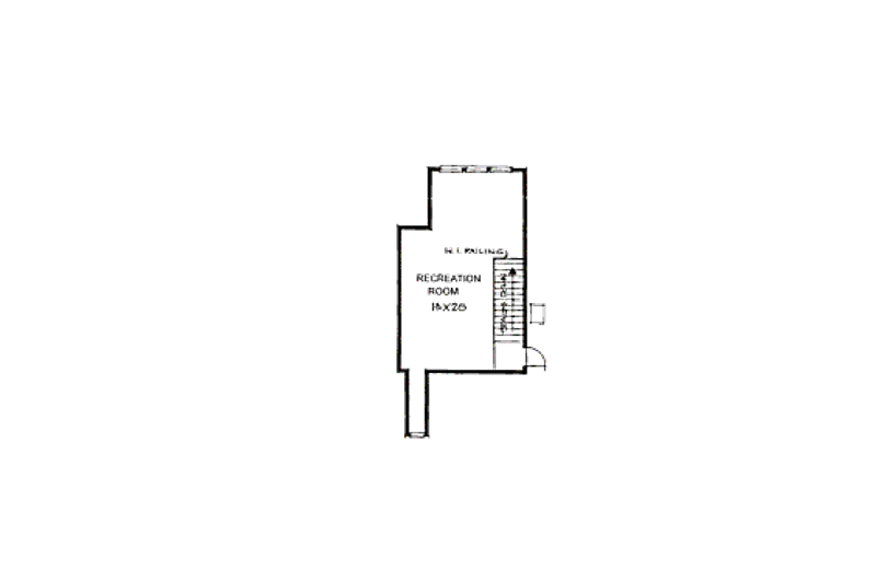 Dream House Plan - Floor Plan - Other Floor for European House Plan #310-661 - 3 bed, 4 bath