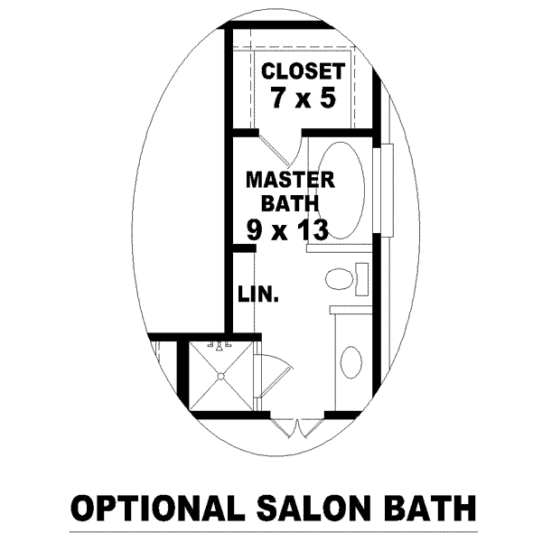 European Floor Plan - Other Floor Plan #81-1401