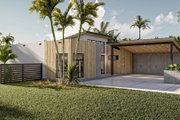 Modern Style House Plan - 2 Beds 2 Baths 1661 Sq/Ft Plan #455-570 