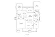 Colonial Style House Plan - 5 Beds 4.5 Baths 4350 Sq/Ft Plan #69-439 