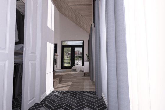 Interior - Entry for Cottage House Plan #23-2774 - 3 bed, 2.5 bath