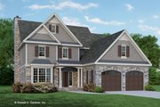 Traditional Style House Plan - 4 Beds 2.5 Baths 2425 Sq/Ft Plan #929-695 