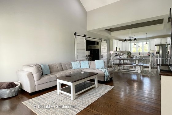 Interior - Family Room for Cottage House Plan #929-1129 - 3 bed, 2.5 bath