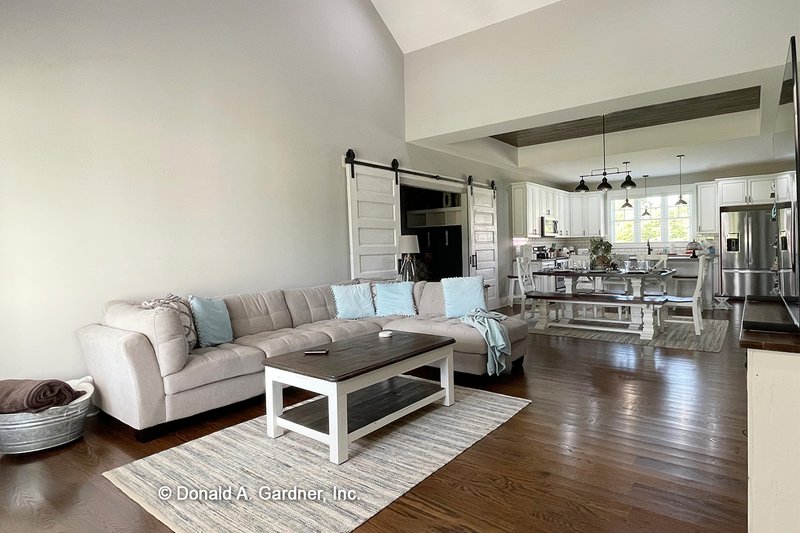 House Plan Design - Interior - Family Room for Cottage House Plan #929-1129 - 3 bed, 2.5 bath
