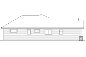 Exterior - Other Elevation for Craftsman House Plan #124-1030 - 3 bed, 2 bath