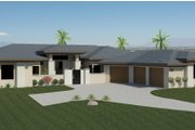 Contemporary Style House Plan - 4 Beds 4.5 Baths 5442 Sq/Ft Plan #920-73 
