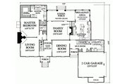Colonial Style House Plan - 4 Beds 4 Baths 3493 Sq/Ft Plan #137-134 