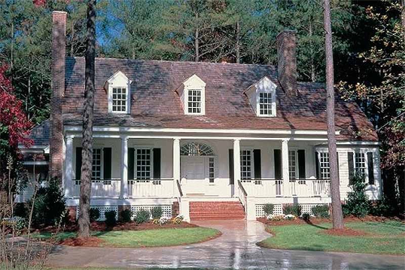 Dream House Plan - Southern Exterior - Front Elevation Plan #137-234