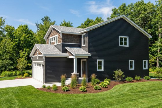 Exterior - Front Elevation 3 for Farmhouse House Plan #51-1518 - 4 bed, 2.5 bath